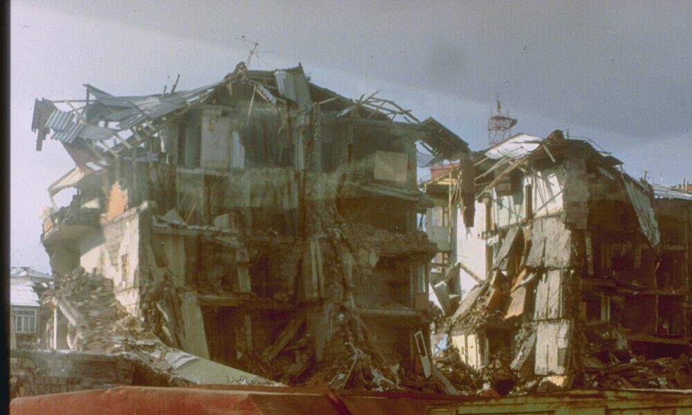 Partial Collapse of a Building