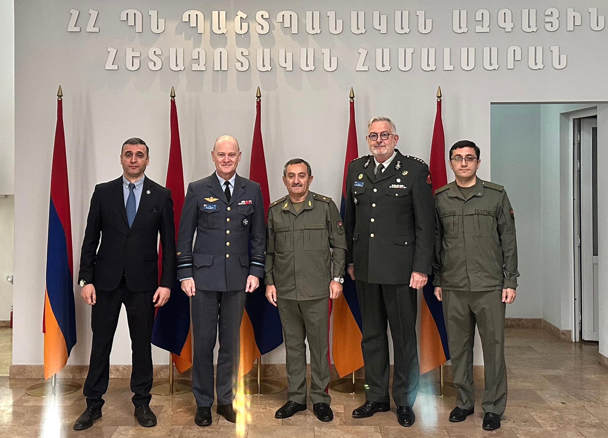 ՆԱՏՕ-ի պաշտպանական քոլեջի ներկայացուցիչների այցը Հայաստան