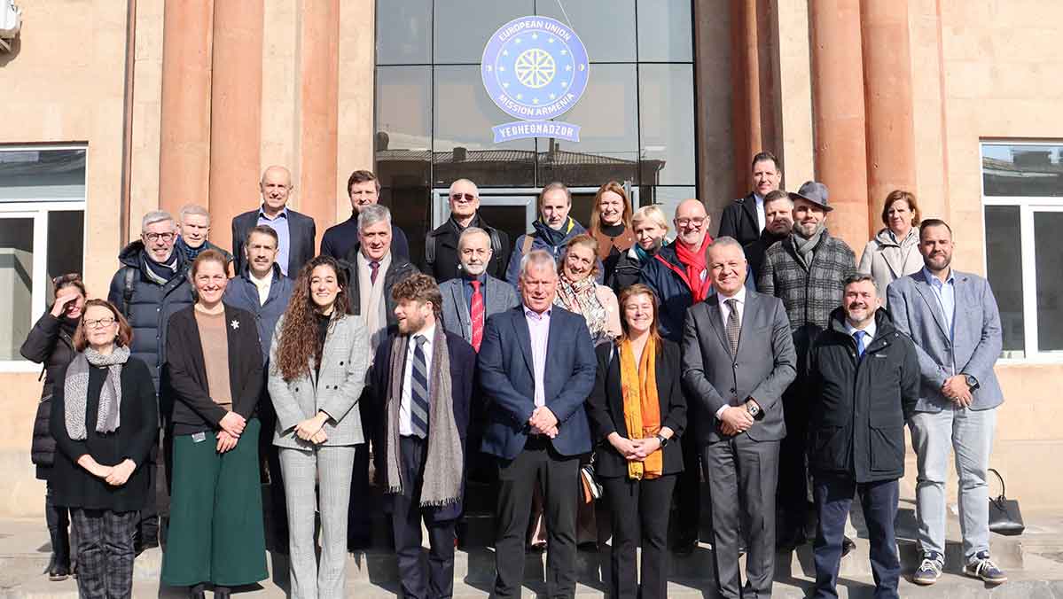 ԵՄ դեսպանները այցելել են ԵՄ դիտորդական առաքելության կենտրոն Վայոց ձորում