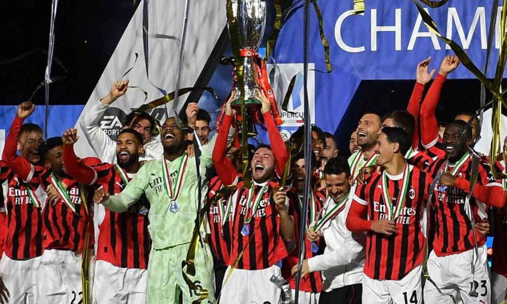 Milan team italian champion