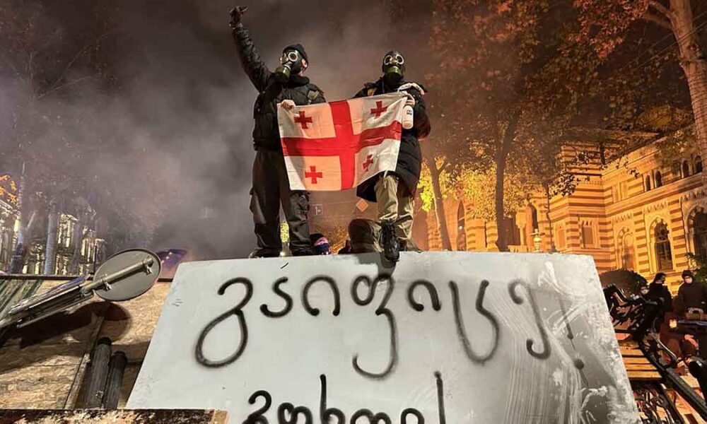 Protests Georgia december