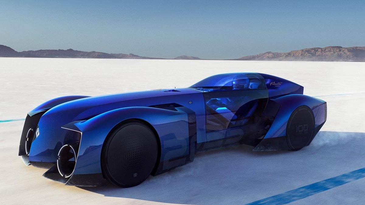 Renault Filante: Ռետրո-ֆուտուրիստական էլեկտրական կոնցեպտ, որը ձգտում է արդյունավետության ռեկորդների