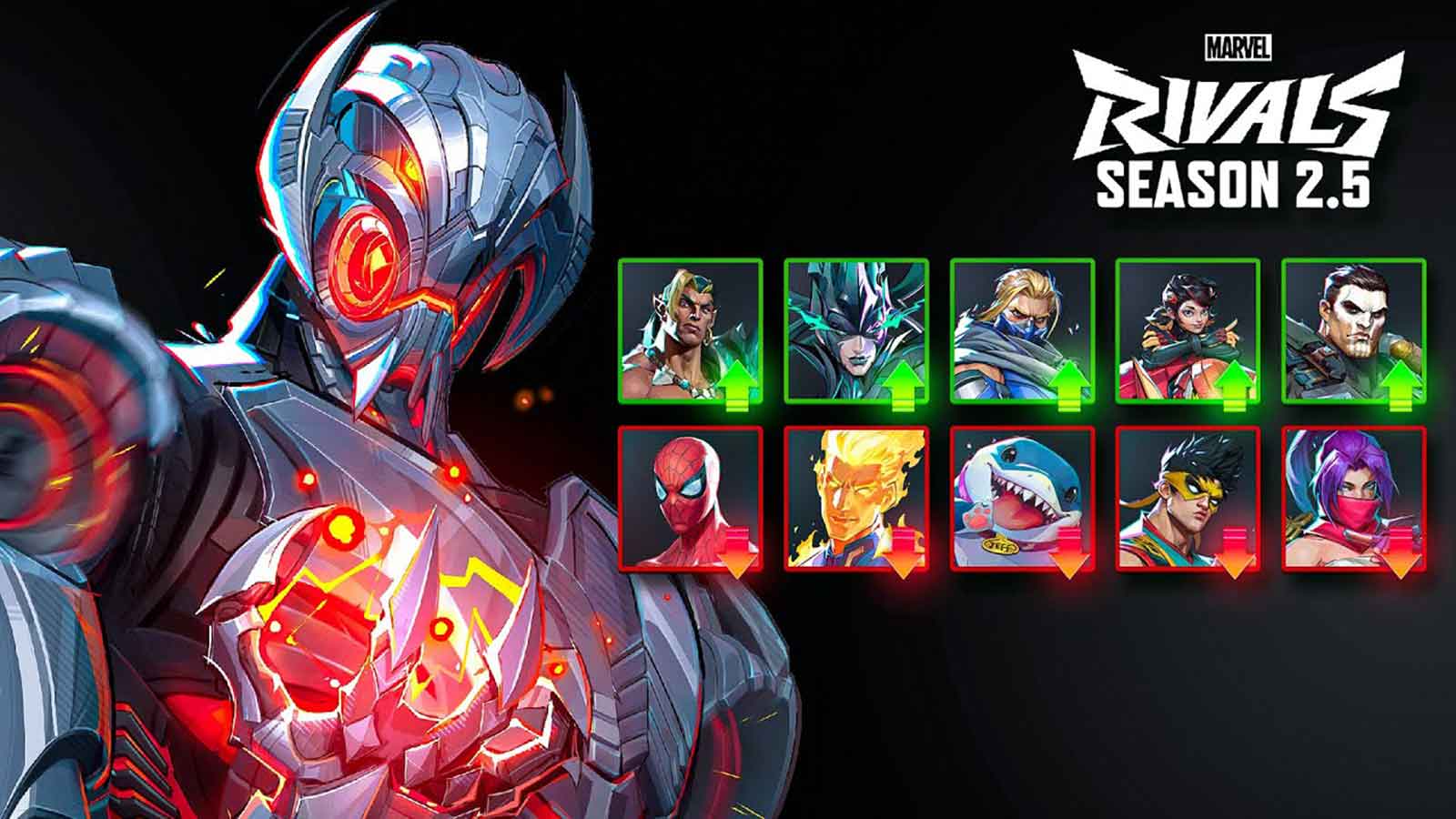 Marvel Rivals Սեզոն 2.5․ Ուլտրոնի թարմացումը և կարևոր փոփոխությունները
