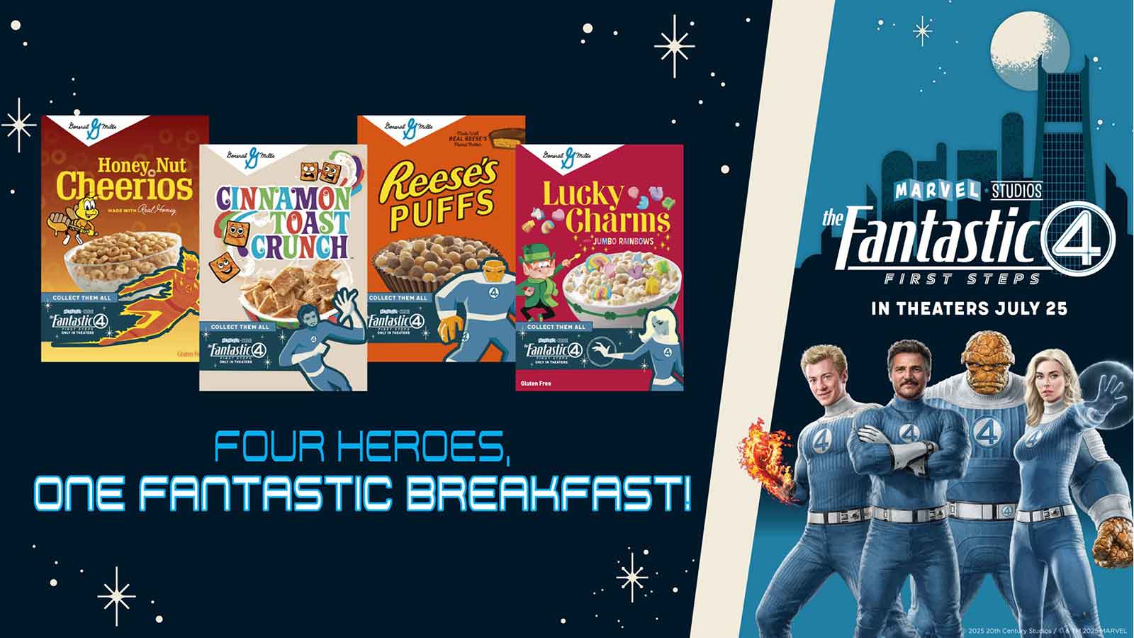 Marvel-ի և General Mills-ի համագործակցությունը՝ Fantastic Four-ի համար