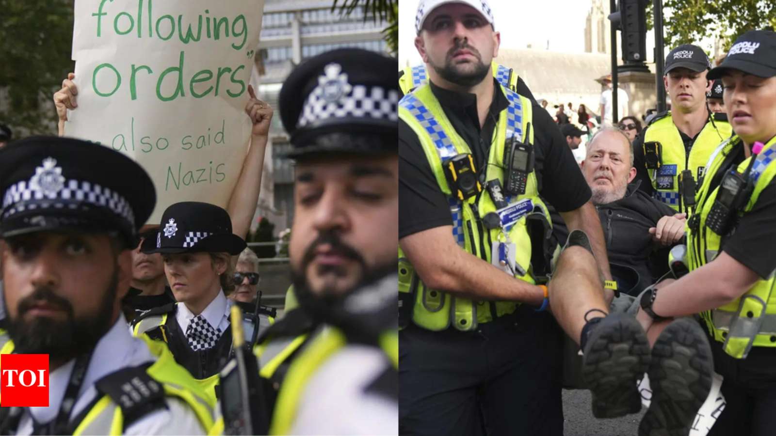 Լոնդոնում «Պաղեստին Ակցիա» աջակցող ցույցի ժամանակ ձերբակալվել է գրեթե 900 մարդ