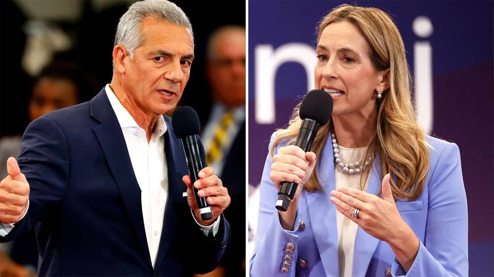 Jack Ciattarelli vs Mikie Sherrill