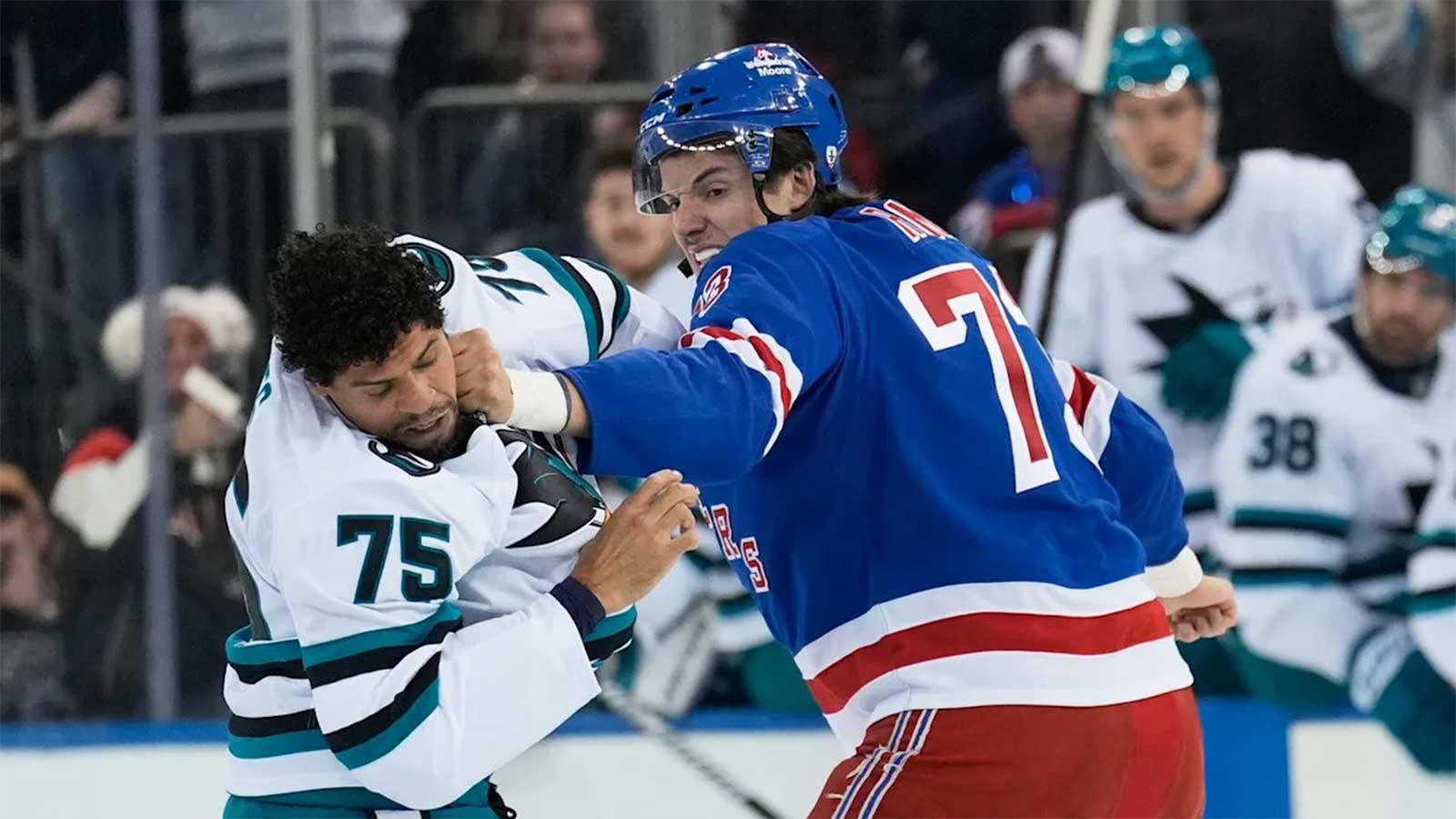 Matt Rempe vs Ryan Reaves