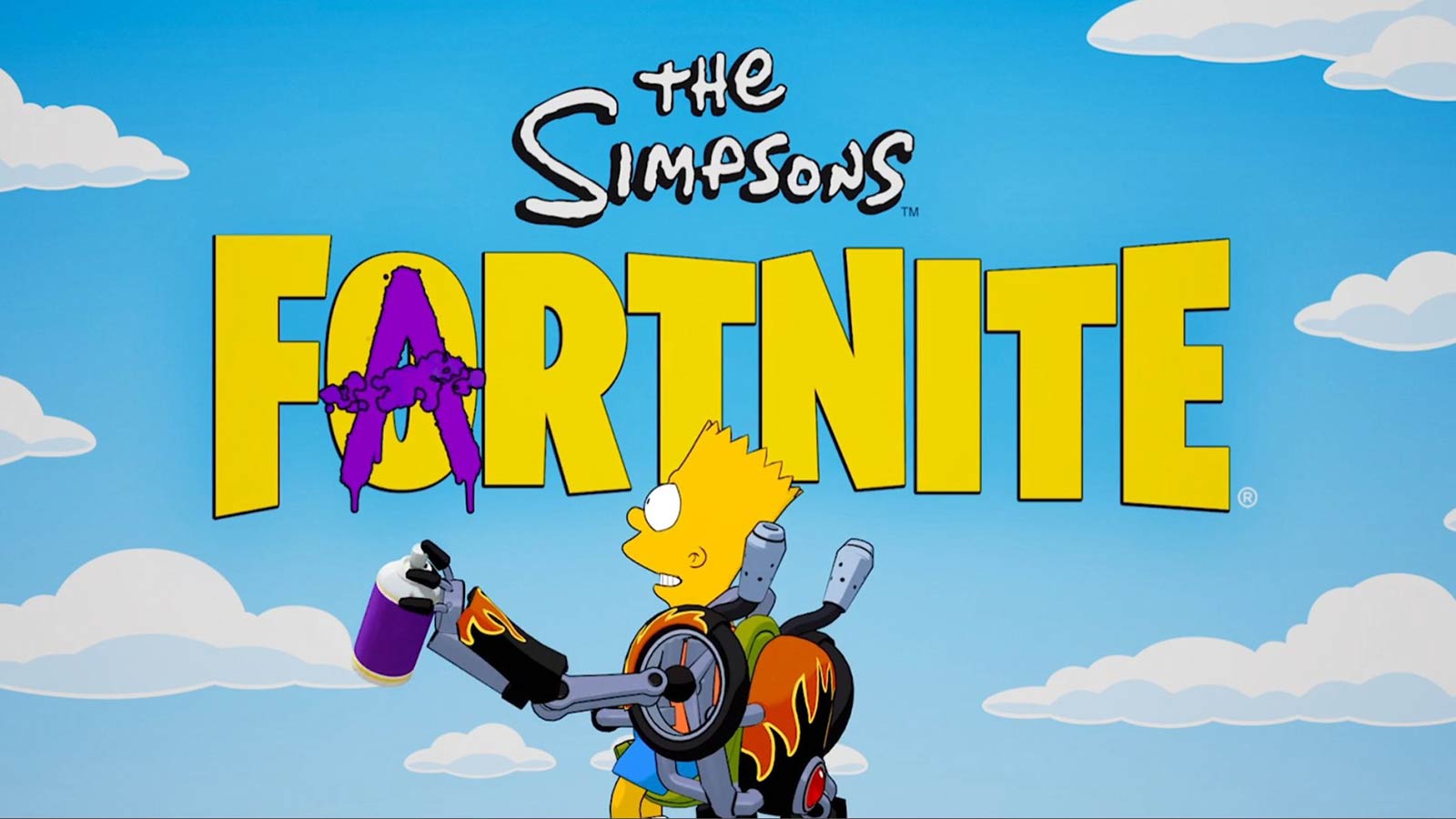 THE SIMPSONS FORTNITE