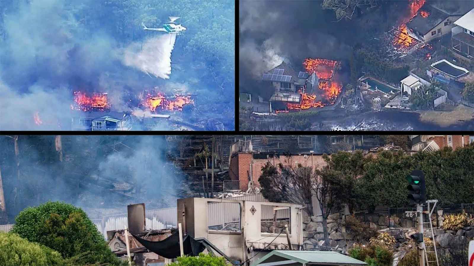 Գոսֆորդը համախմբվում է՝ Կուլևոնգի անտառային հրդեհի հետևանքով տարհանման և տրանսպորտի խափանումների ֆոնին