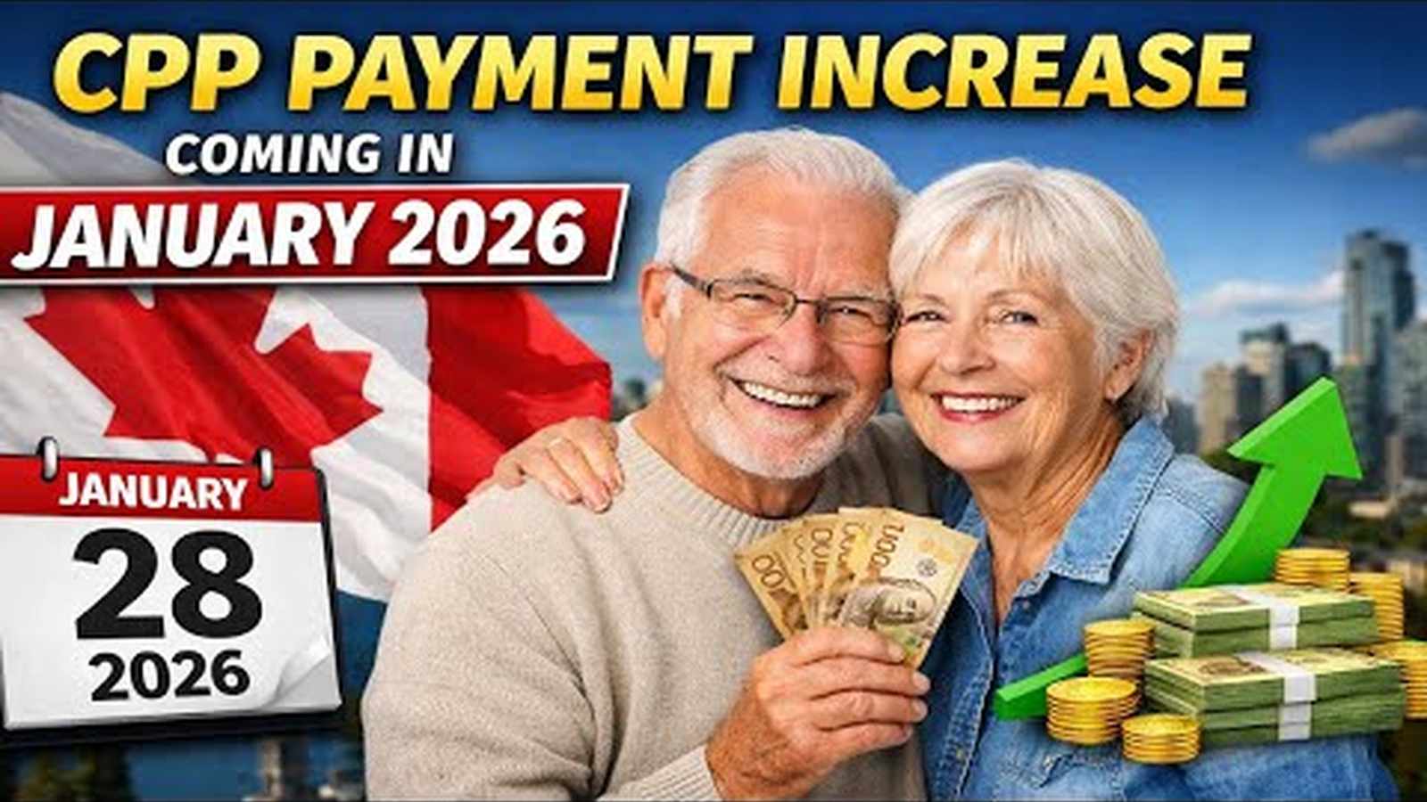 Canadian seniors pension payment