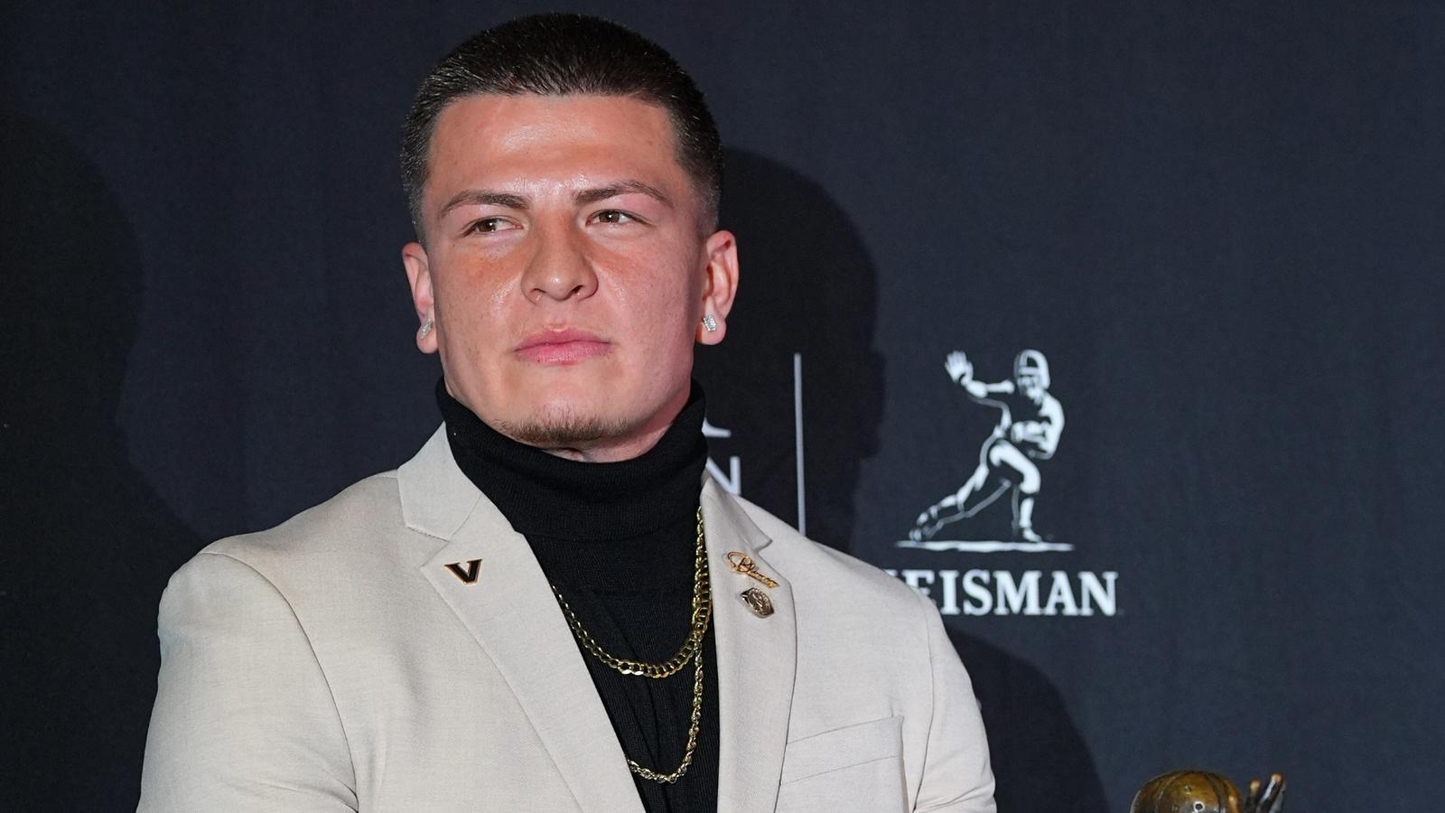 Vanderbilt quarterback Diego Pavia