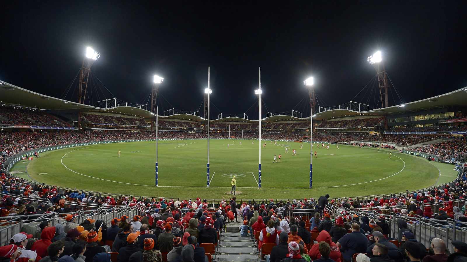 Engie Stadium cricket match