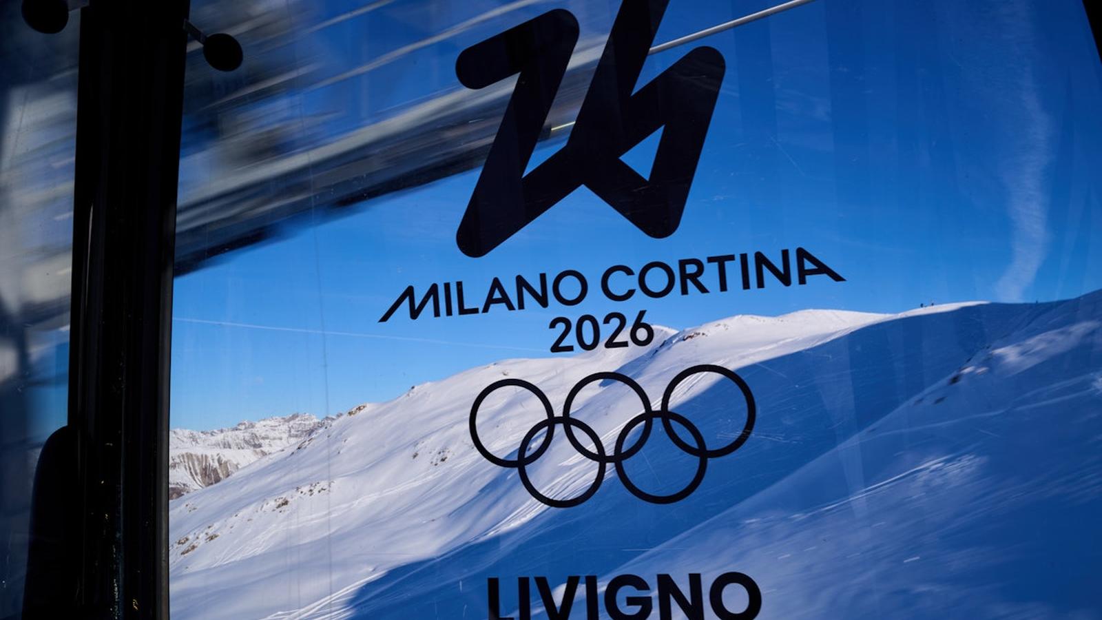 Winter Olympics Italy official emblem