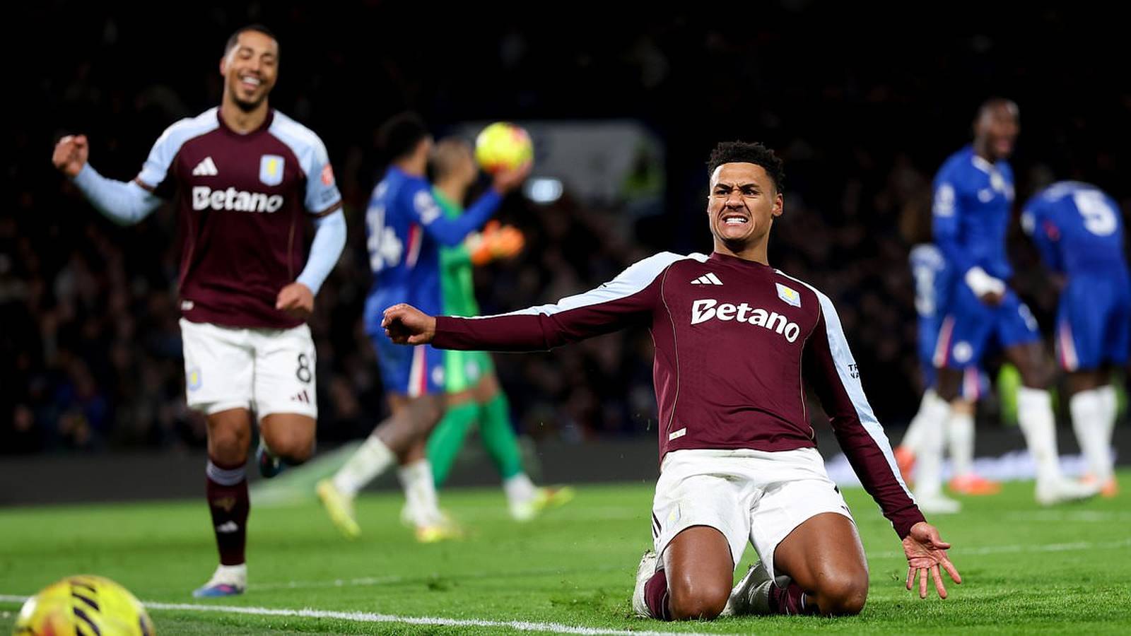 Ollie Watkins football match action