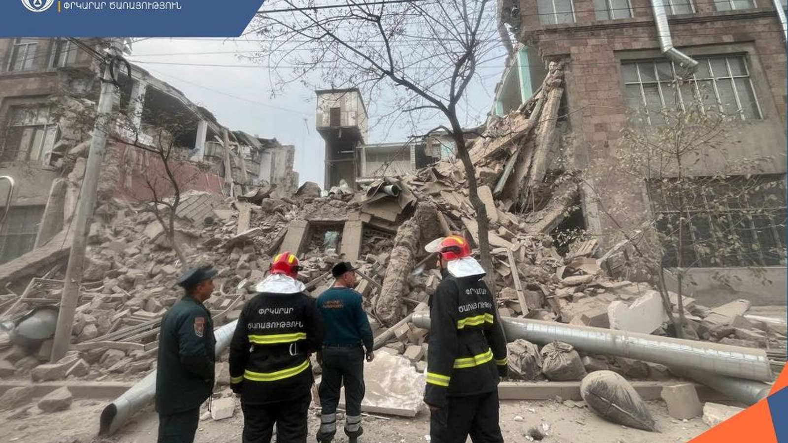 Երևանում փլուզվել է դաշնամուրի գործարանի շենքի մի հատվածը