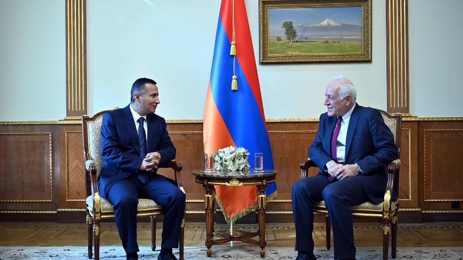 Վահագն Խաչատուրյանը մարզպետի հետ քննարկել է Սյունիքի զարգացման ծրագրերը