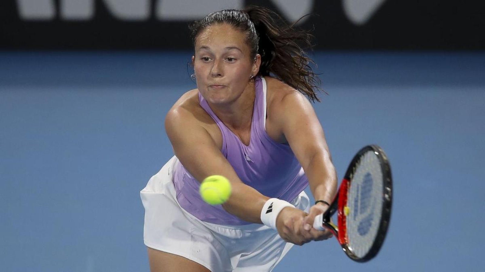 Daria Kasatkina playing tennis