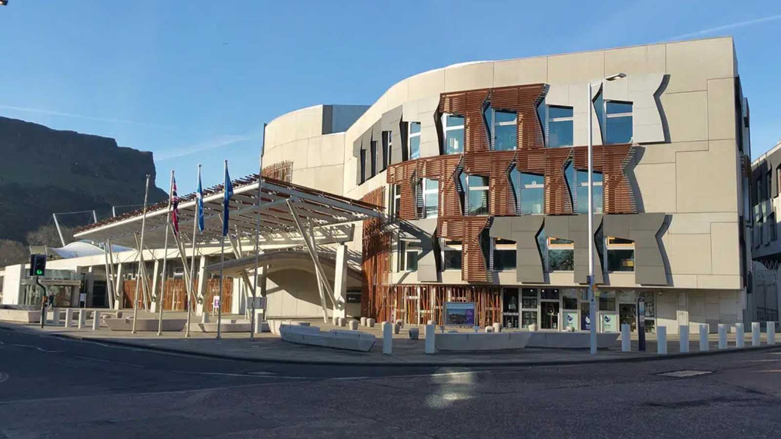 Holyrood building - Scottish Parliament Building