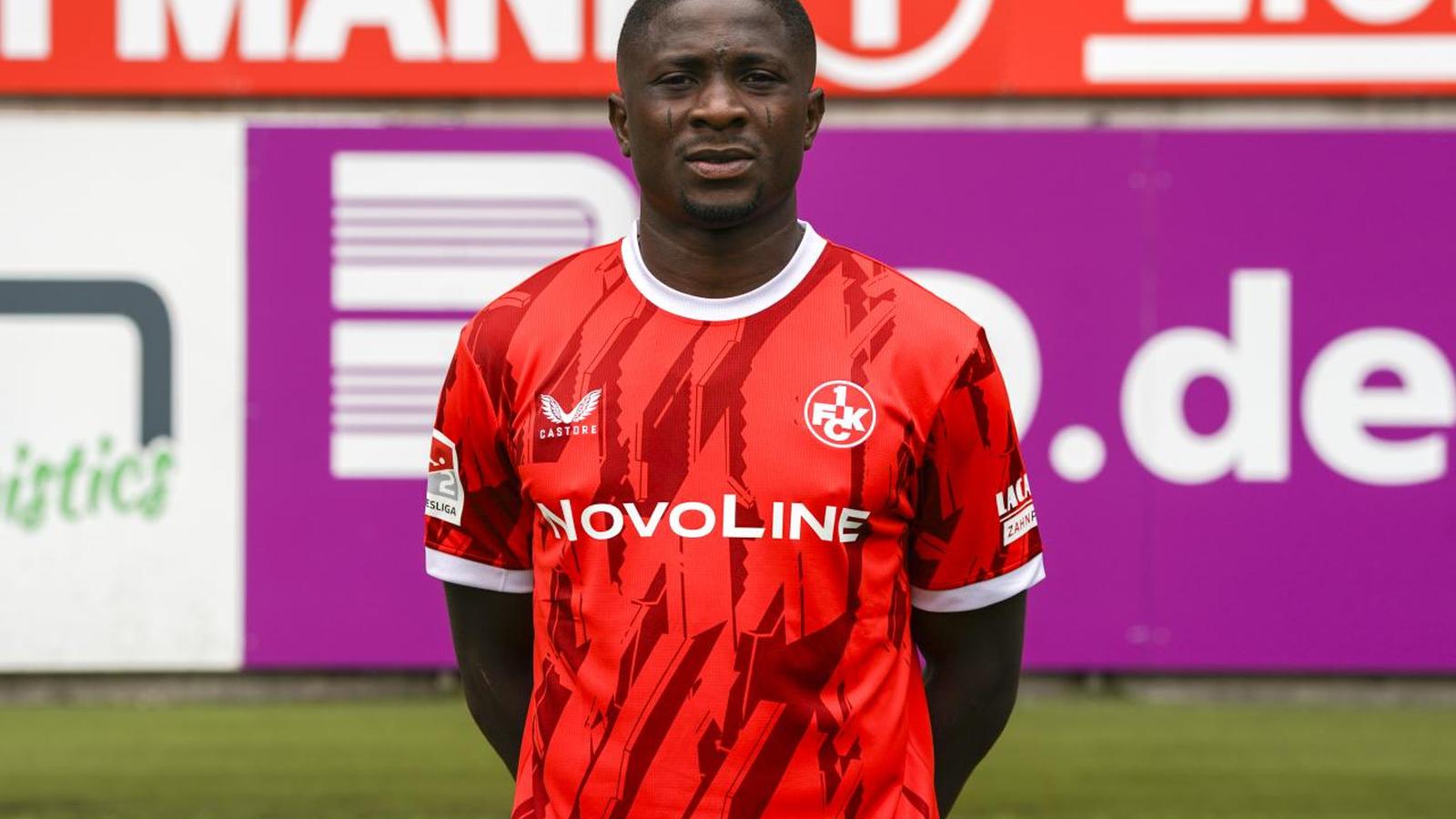 Afeez Aremu in football kit