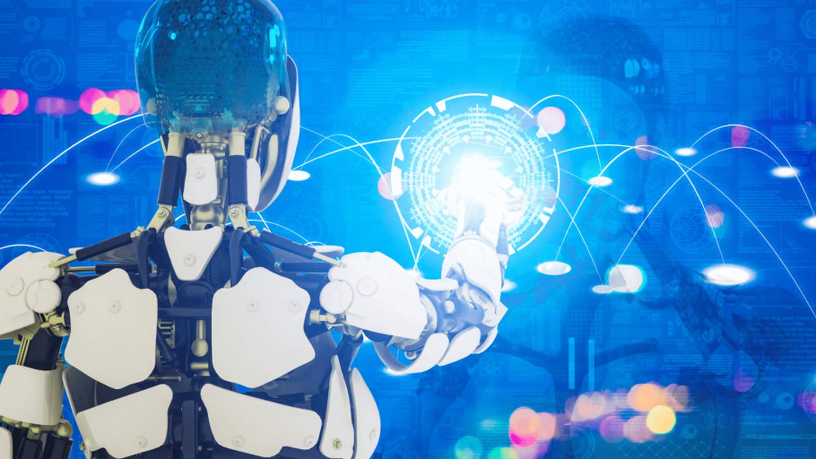 Map of Africa with AI adoption data