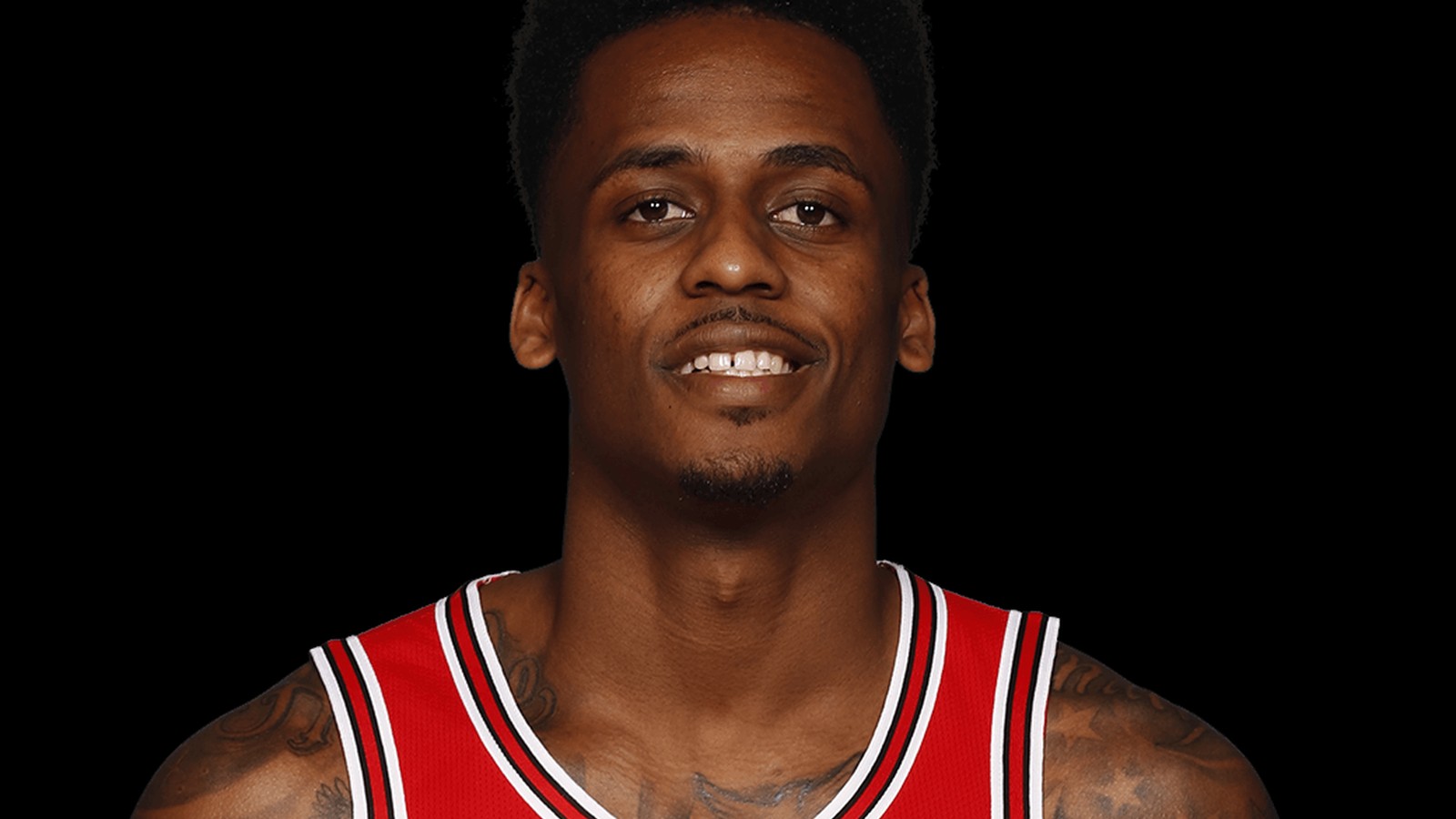 Basketball player on court