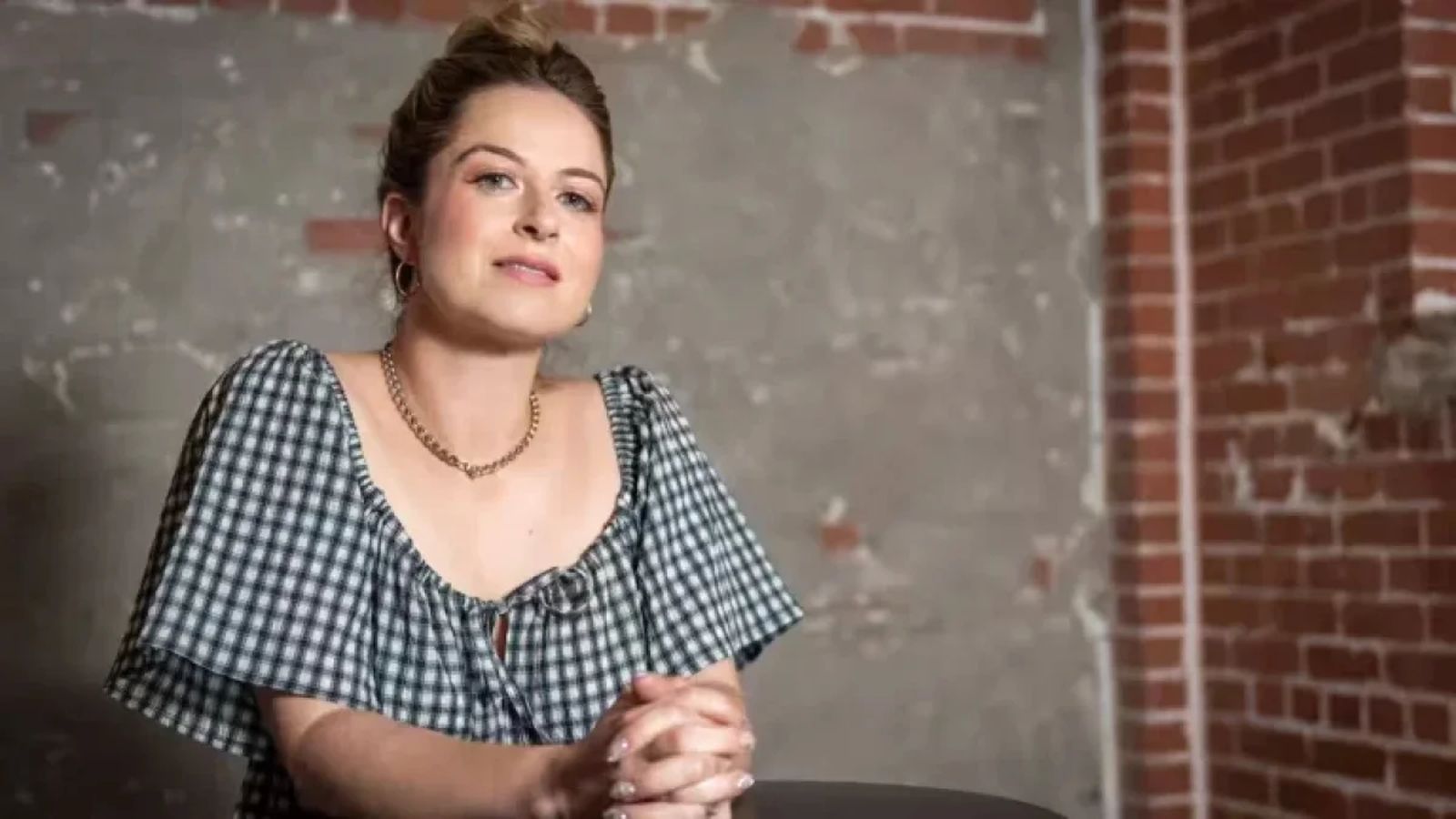 Actress Catherine Chabot smiling