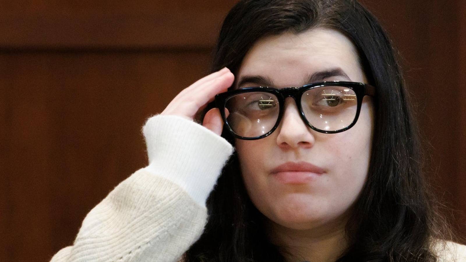 Courtroom with legal proceedings