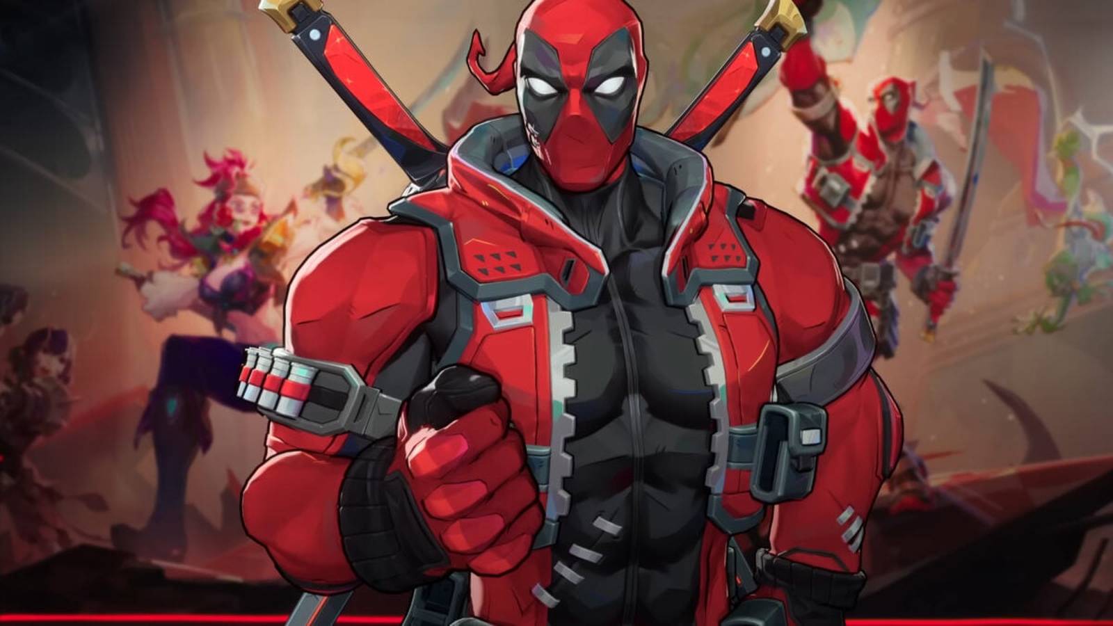 Deadpool in Marvel Rivals game