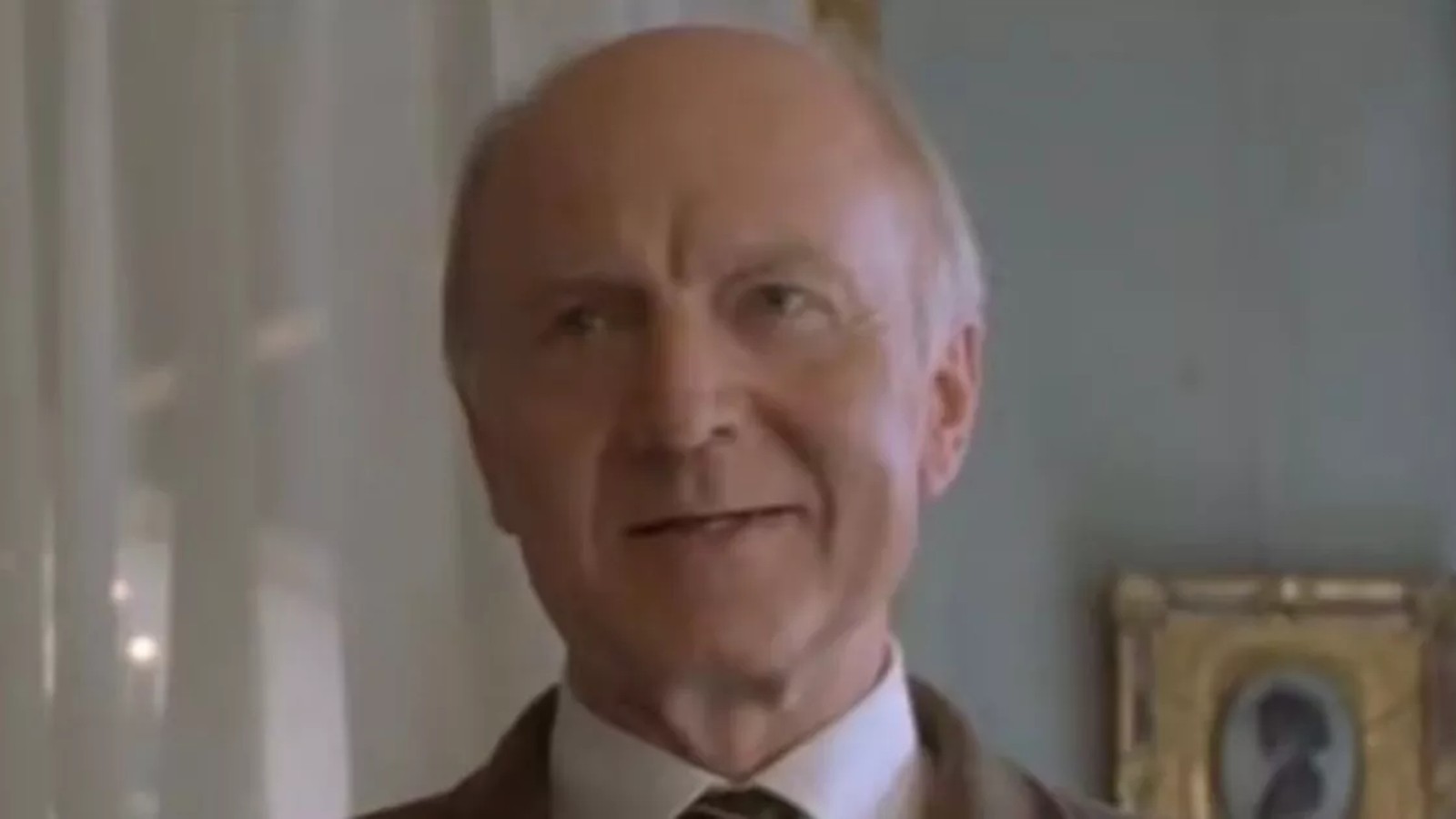 Actor Donald Douglas smiling