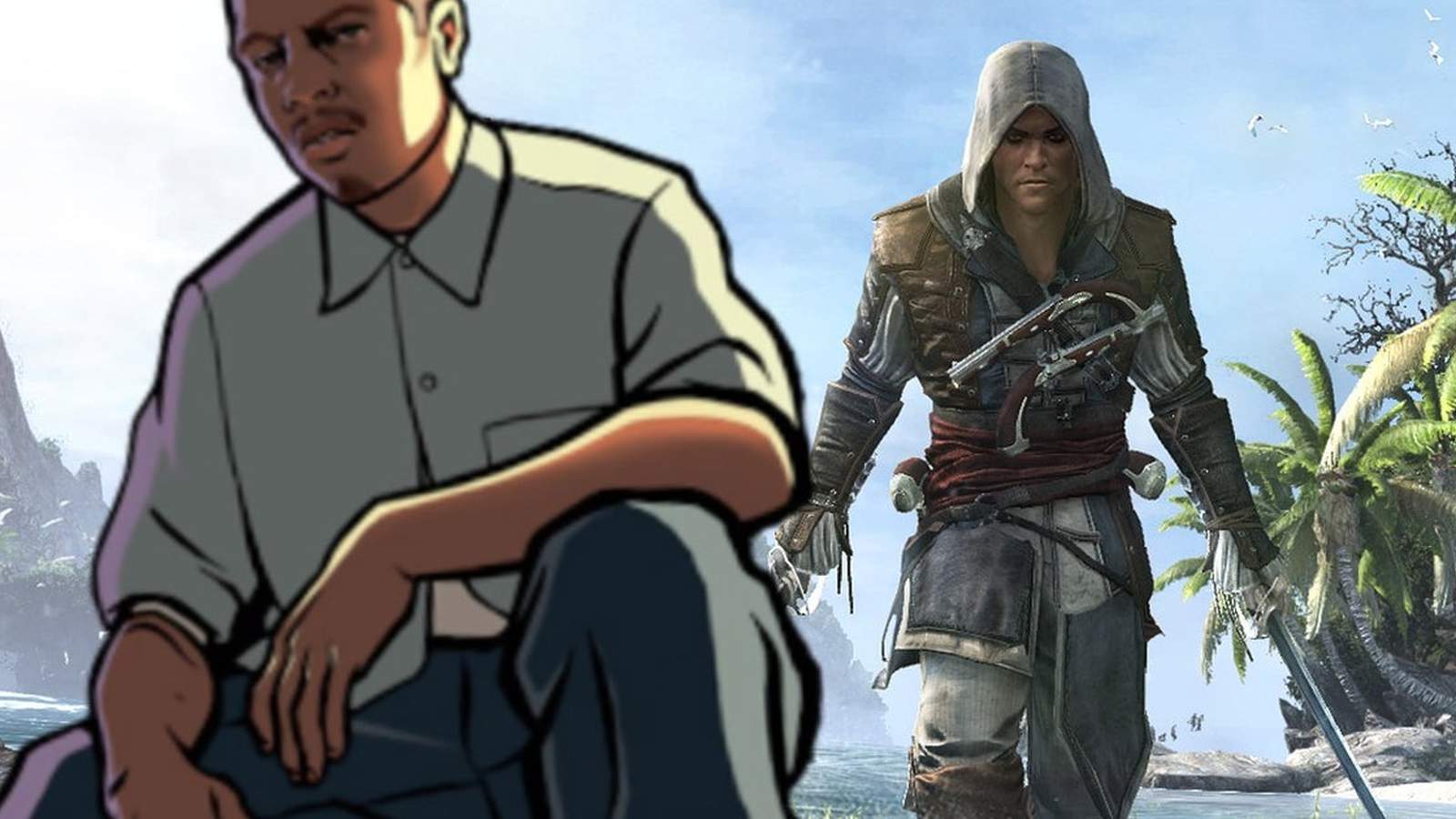 Edward Kenway collectible statue