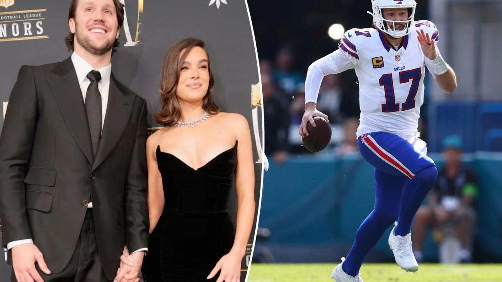 Hailee Steinfeld and Josh Allen