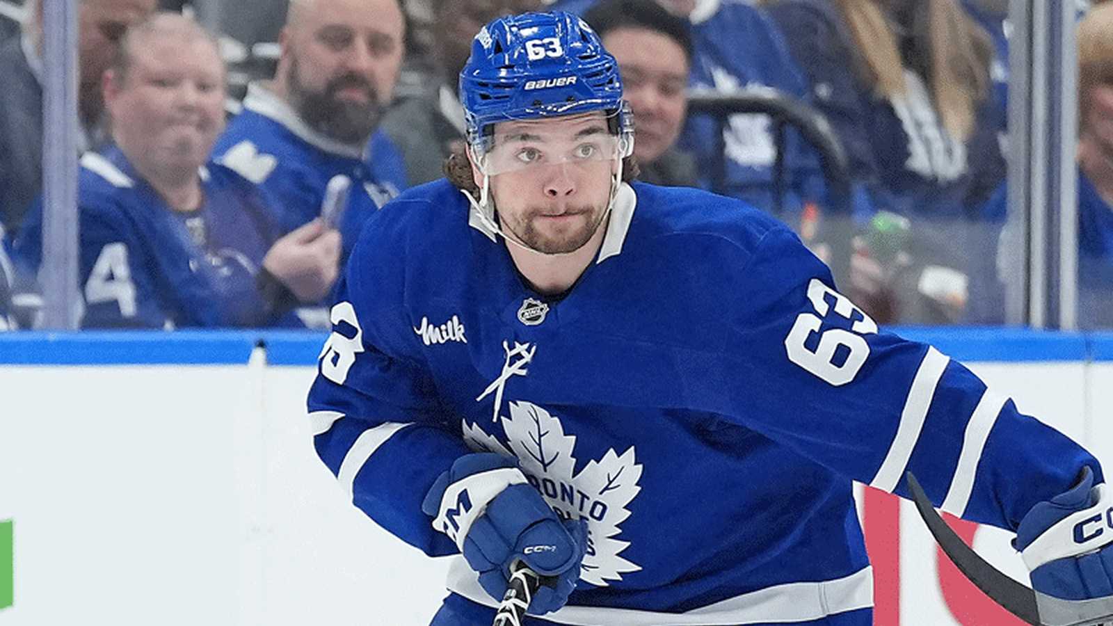 Hockey players on ice rink