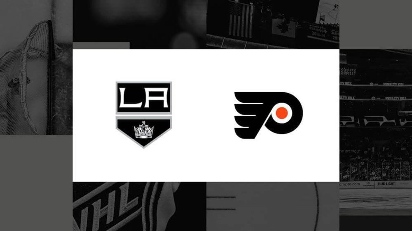 Philadelphia Flyers and Los Angeles Kings players