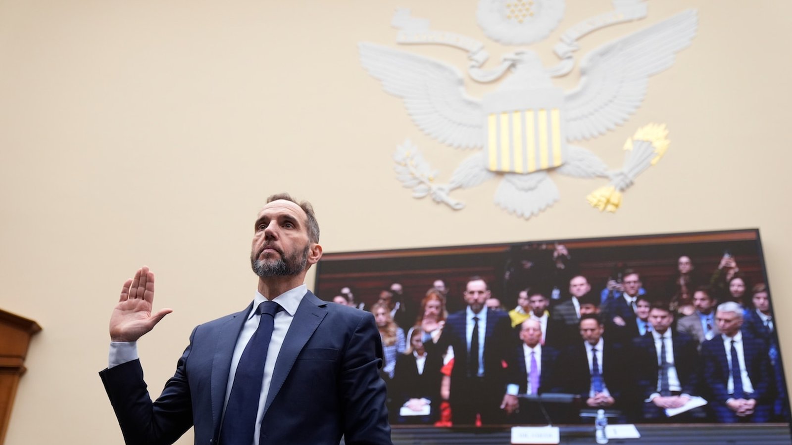 Special Counsel Jack Smith testifying