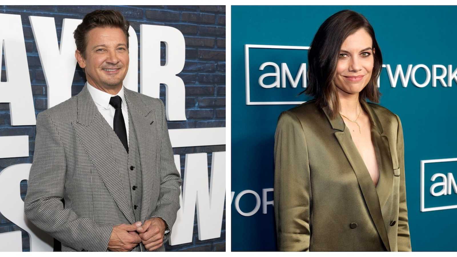 Jeremy Renner skiing mountain