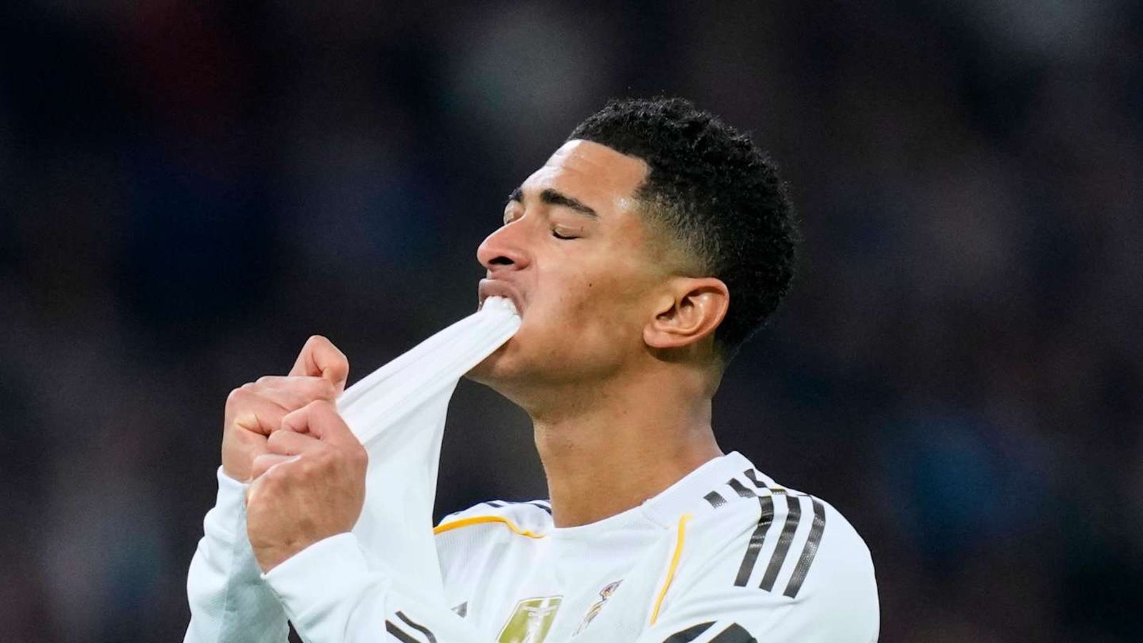 Jude Bellingham in Real Madrid jersey