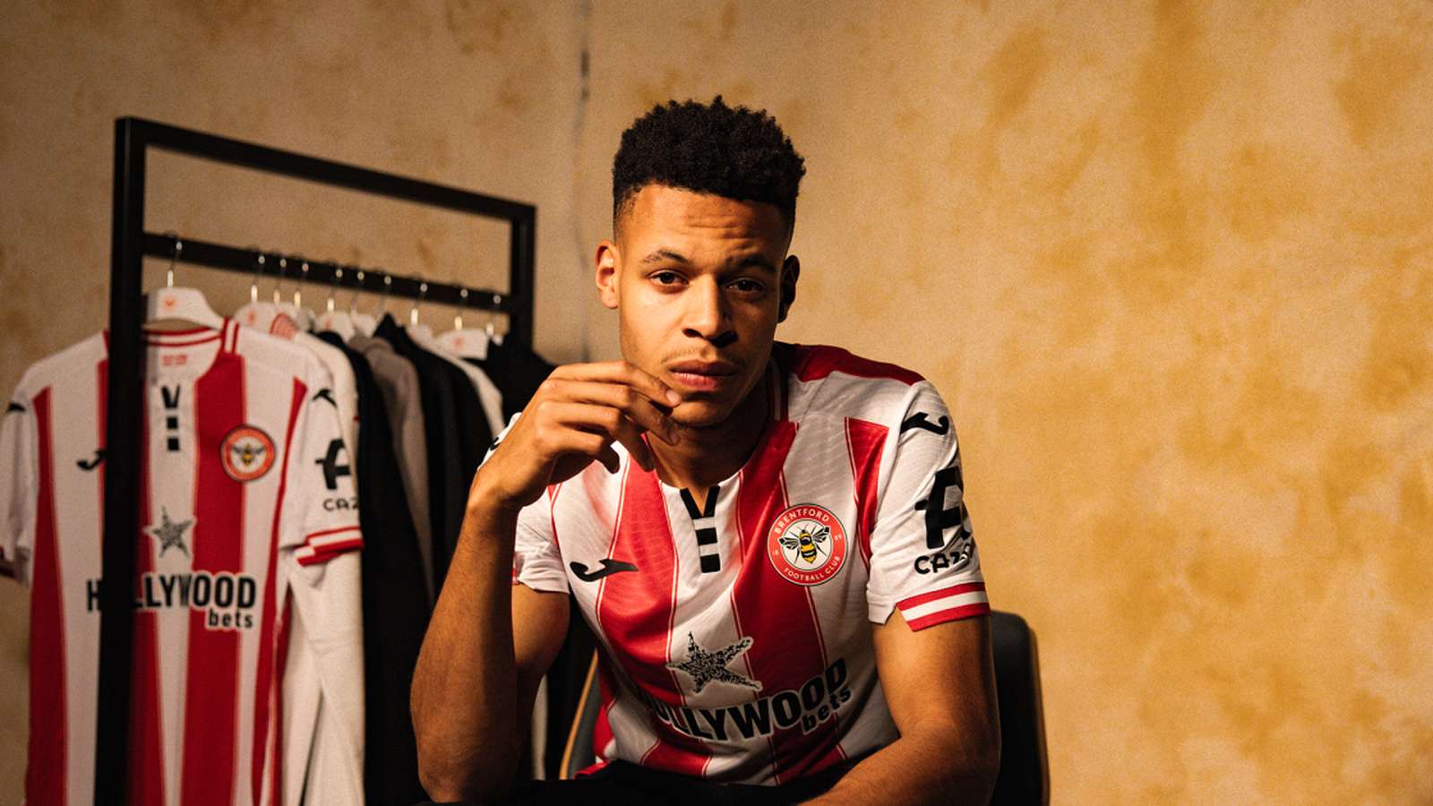 Kaye Furo in Brentford jersey