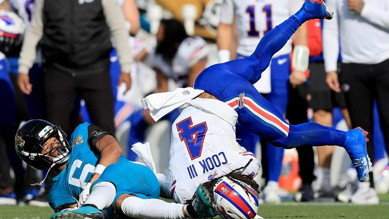 Parker Washington in Jaguars uniform