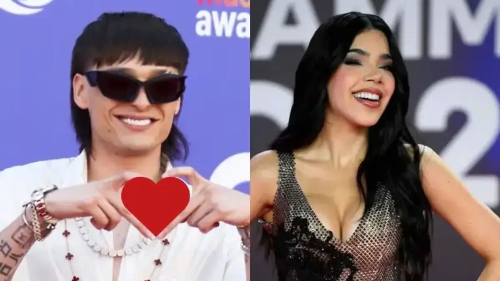 Mexican singer Peso Pluma performing live