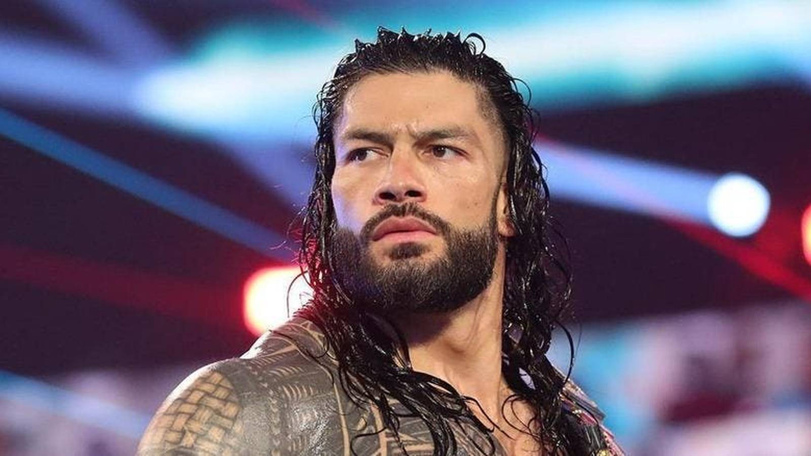 Roman Reigns in a wrestling ring