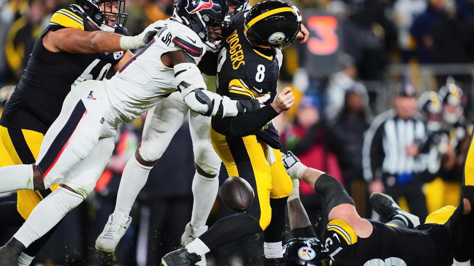 NFL football playoff action