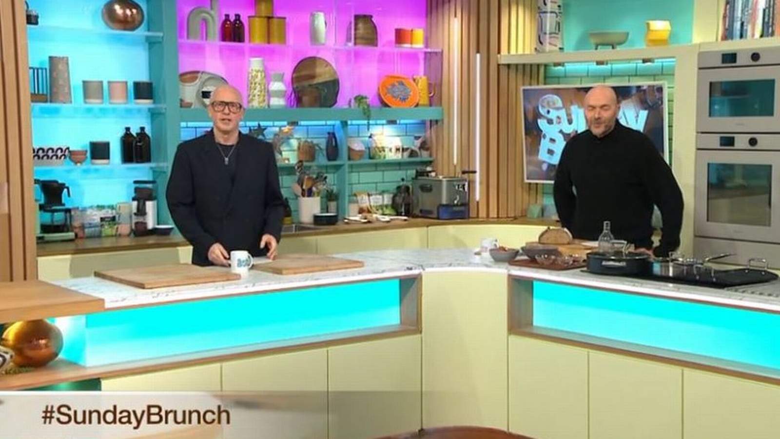 Tim Lovejoy on Sunday Brunch set
