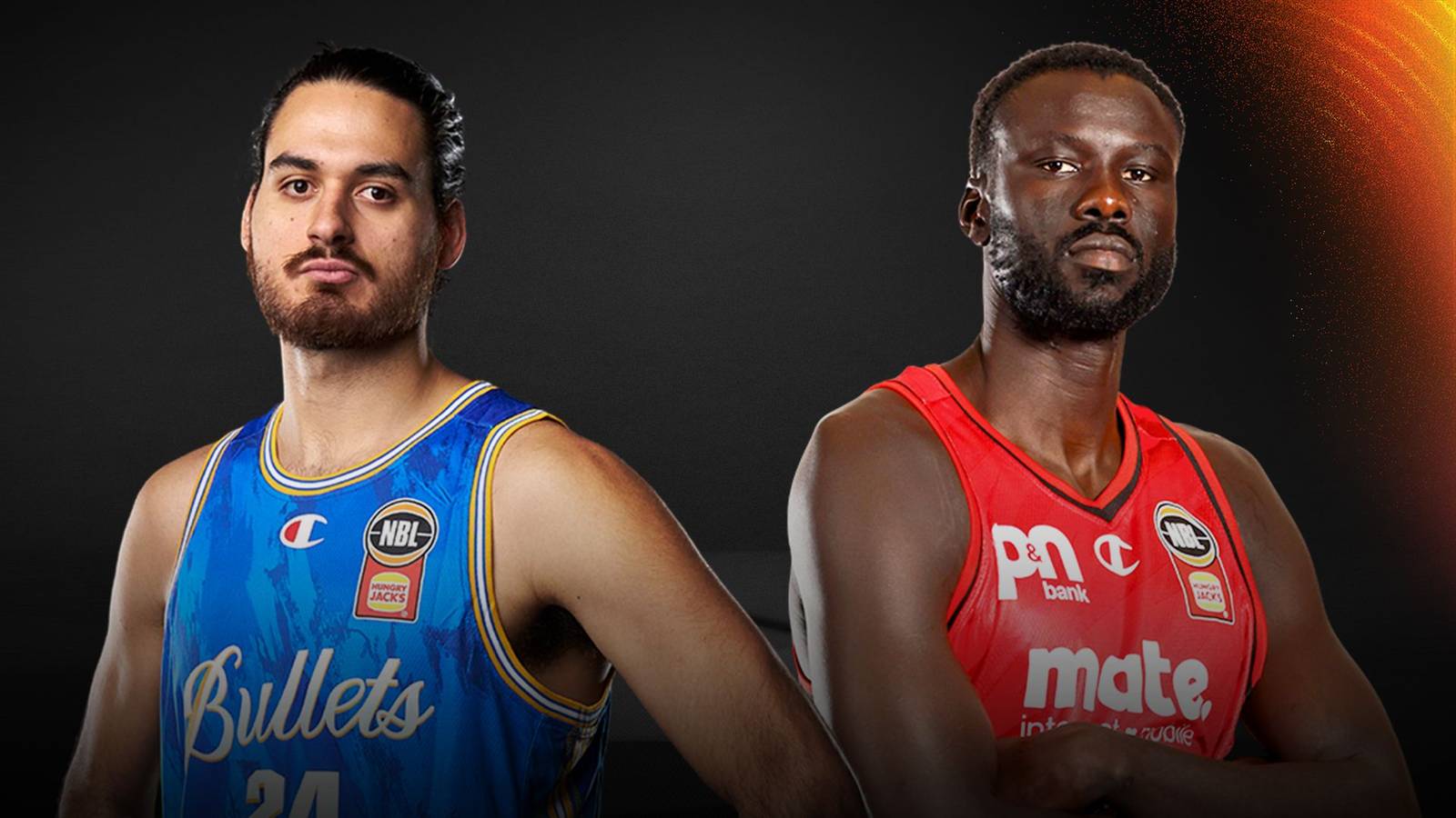 Perth Wildcats vs Brisbane Bullets game action