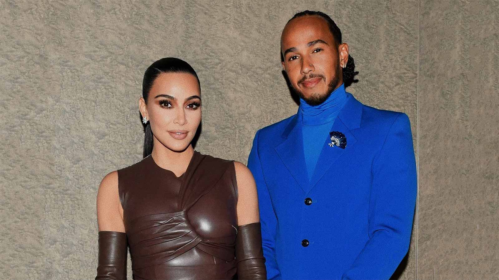 Lewis Hamilton & Kim Kardashian