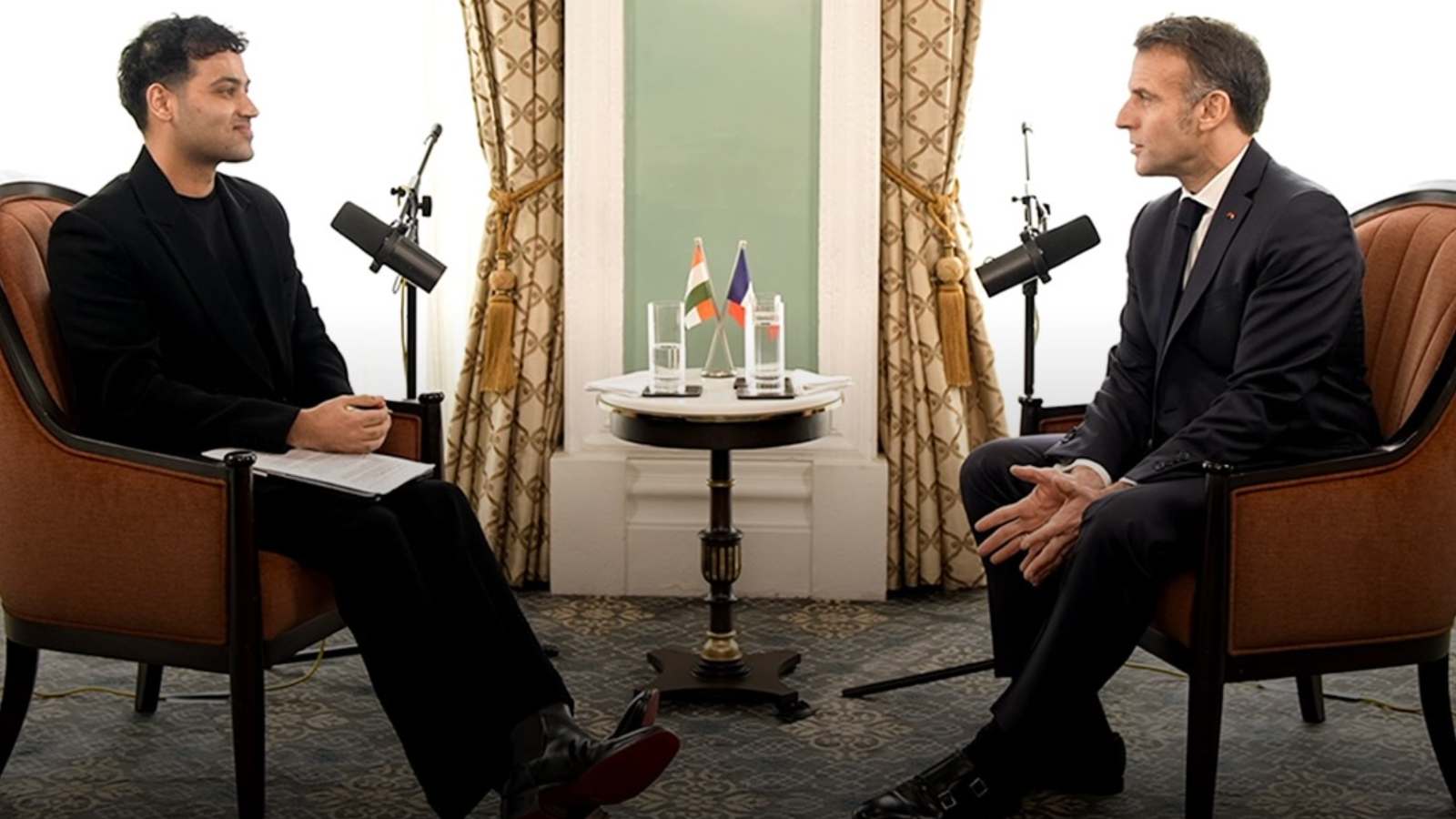 Macron & Raj Shamani