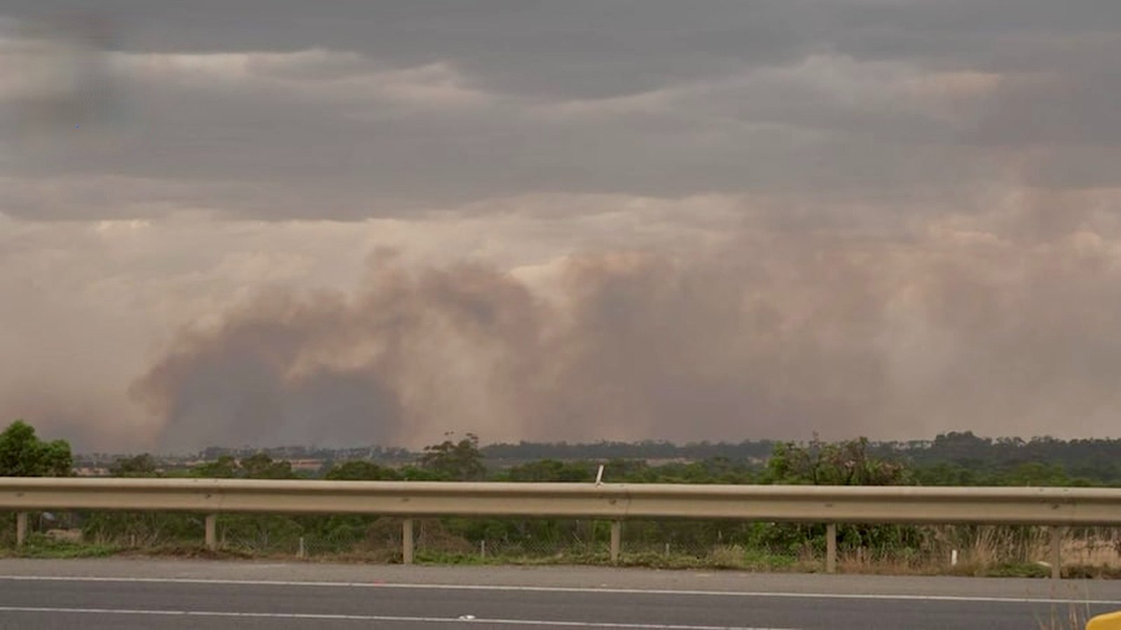 Melbourne's Northwest Clarkefield Fire