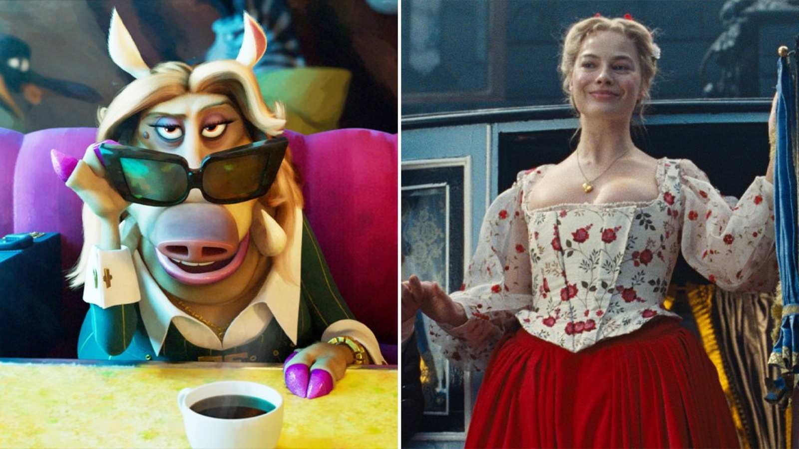 Animated goat character playing basketball