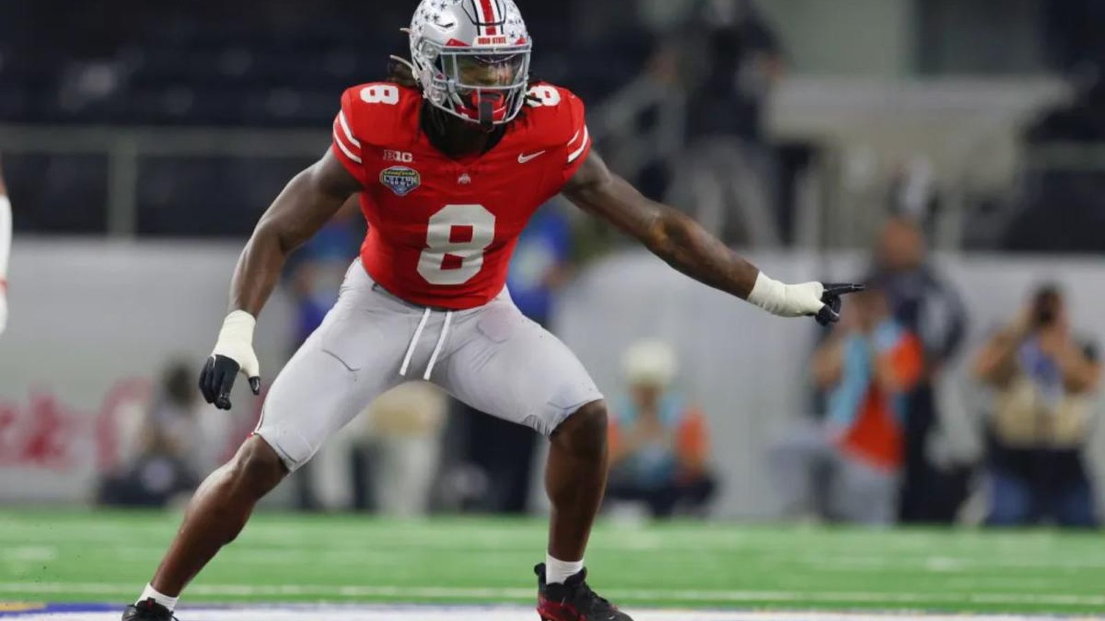 Արվել Ռիզը NFL-ի սկաուտներին է բացատրում իր բազմակողմանիությունը կոմբայնում