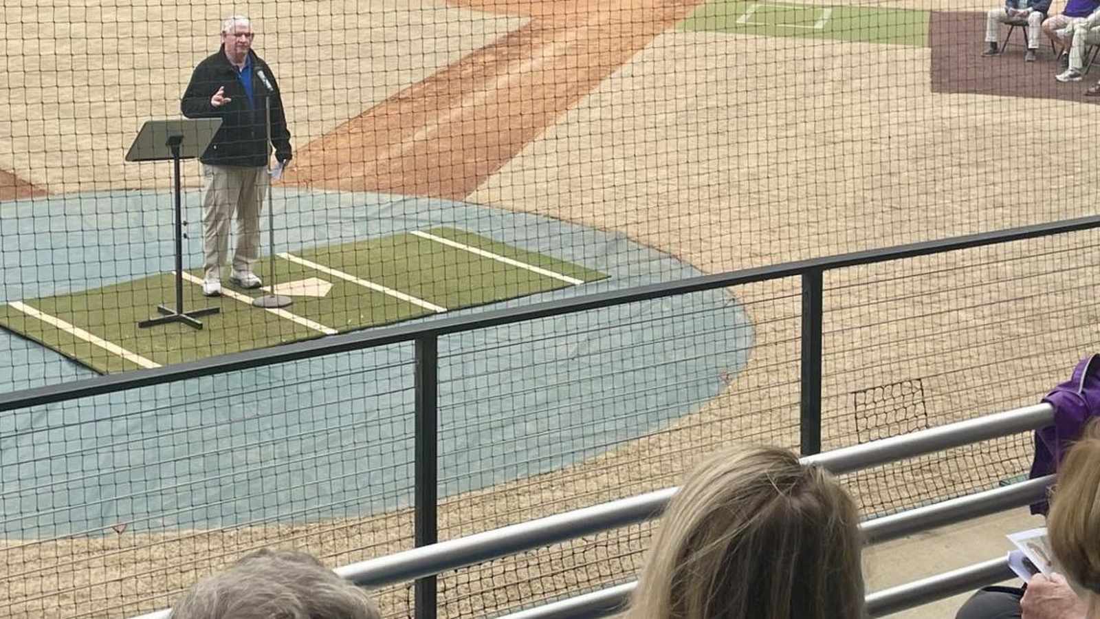 Dedication plaques at Elm Street Park