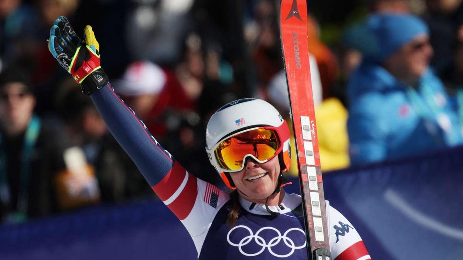 Գերմանացի Էմմա Այխերը լեռնադահուկային սպորտի արագընթաց վայրէջքի մրցումներում նվաճեց օլիմպիական արծաթ